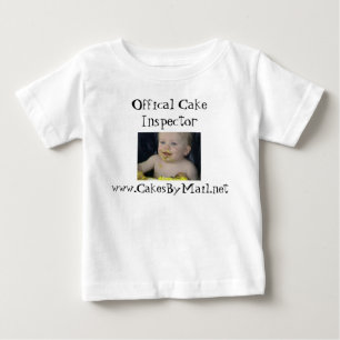 Camisa oficial do inspector do bolo