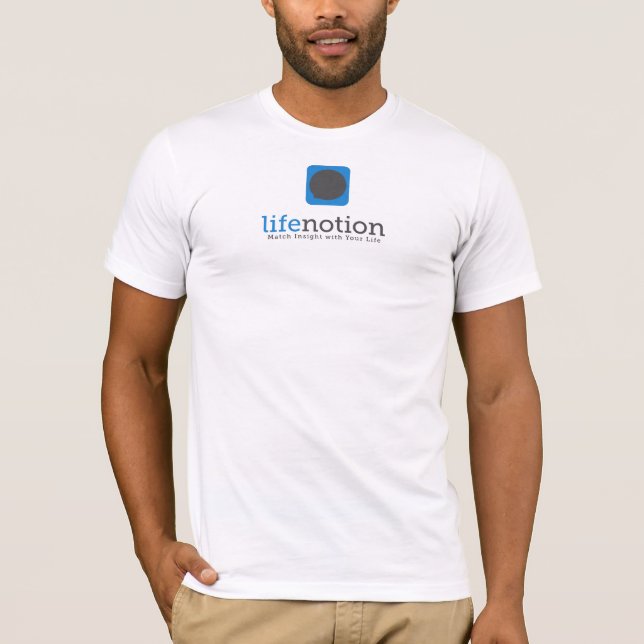 Camisa oficial do logotipo de LifeNotion (Frente)