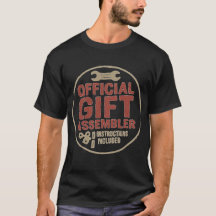 Camisa Oficial do Pai Montador de Presentes Natal