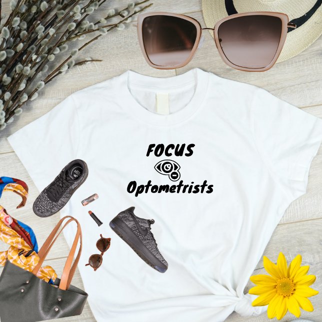 Camisa Optometrista, Estudante De Optometria, (Criador carregado)