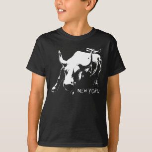 Camisa orgânica de New York T-Shirt Kid's Bull Sta