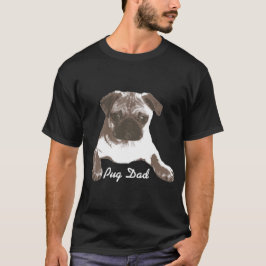 Camisa orgulhosa elegante do pai do Pug