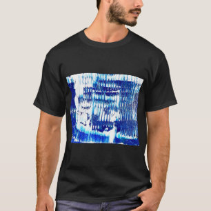 Camisa original Abstarct Blue Iceberg