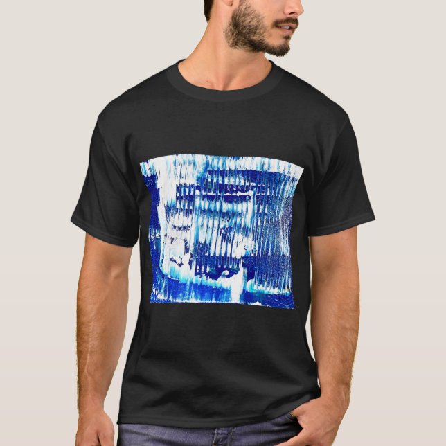 Camisa original Abstarct Blue Iceberg (Frente)
