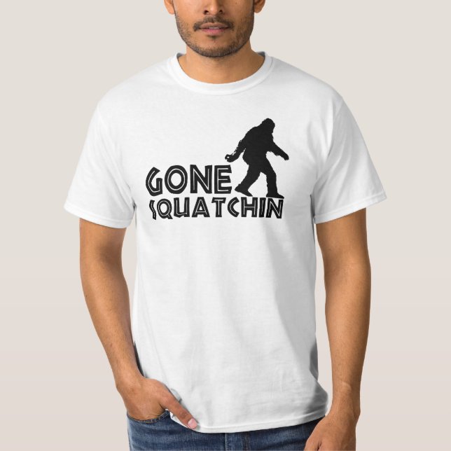Camisa original ida do design de Squatchin (Frente)