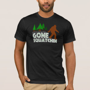 Camisa original ida do design de Squatchin