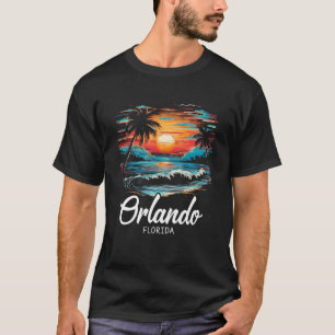 Camisa Orlando Sunset Flórida de Férias Familiares