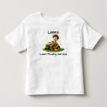 Camisa ou Bodysuit Infantil de Cortador de Grama D