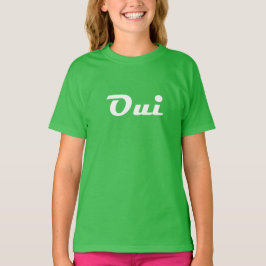 Camisa Oui, Camisa Oui Verde, Dourada Oui Tee, Par