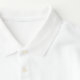 Camisa padrinho de casamento Polo (Detail-Neck (in White))