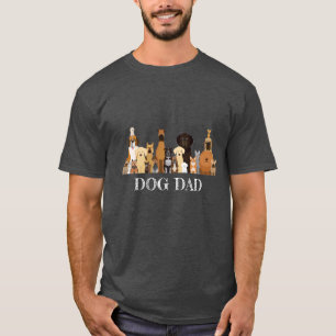 Camisa Pai de Cachorro Amigo Cão Animal Pet