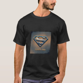 Camisa Pai de Super-Herói - Presente Legal para o