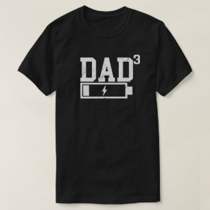 Camisa Pai de Três Pai ao Cubo Camisa