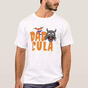 Camisa Pai Drácula Engraçada   Design de Figuras d