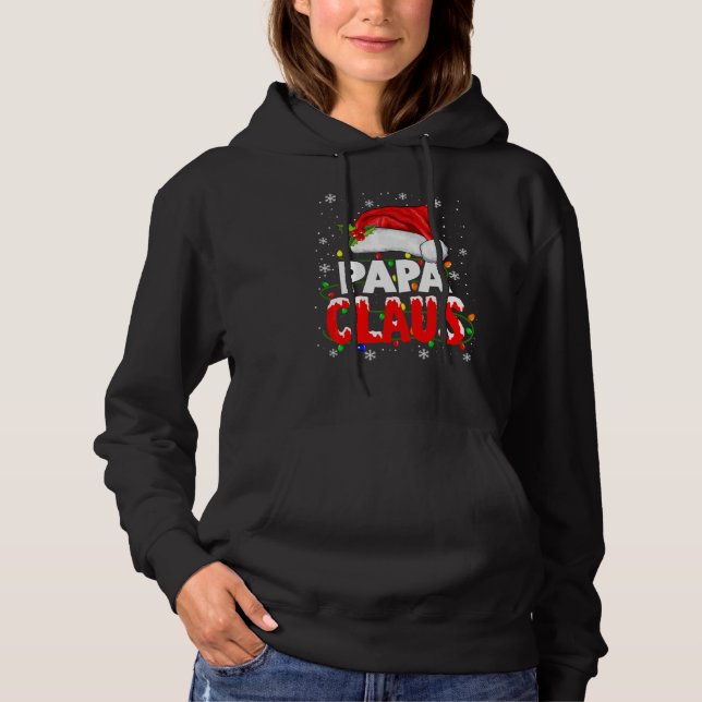 Camisa Papa Claus Chapéu de Papai Noel Corresponde (Frente)