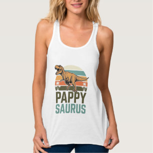 Camisa Pappysaurus Dinossauro Engraçado Pôr do Sol