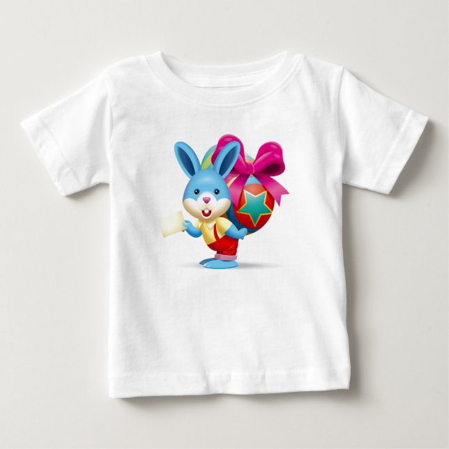 Camisa para crianças páscoas (Frente)