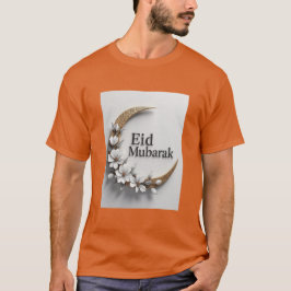 Camisa Para Homens Eid Al Fitr Mubarak Do Crescent