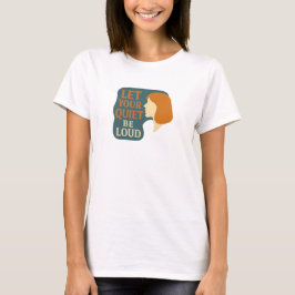 Camisa para introvertido - deixe seu silêncio ser 