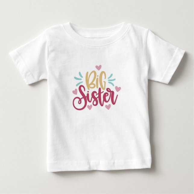 Camisa para irmã para ser (Frente)