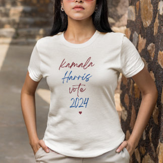 Camisa para mostrar que você votou em Kamala Harri