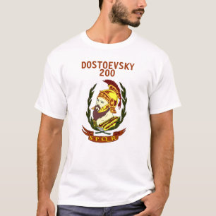 Camisa para o 200º aniversário de Dostoevsky