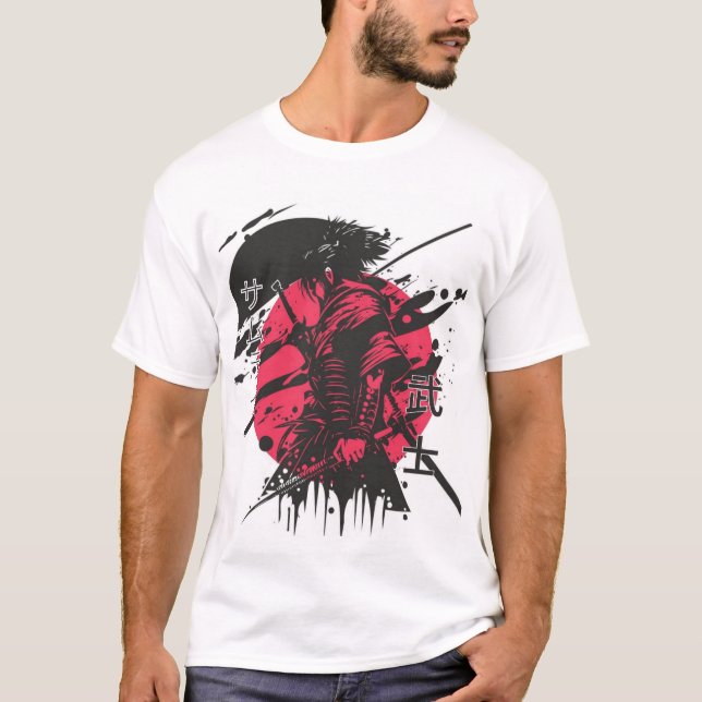 Camisa para o logotipo Samurai (Frente)