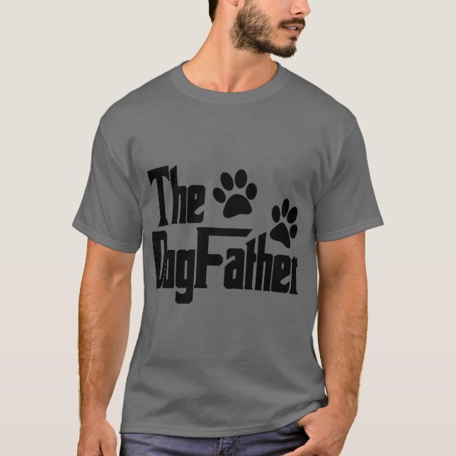 Camisa para o pai do cão na sua vida (Frente)