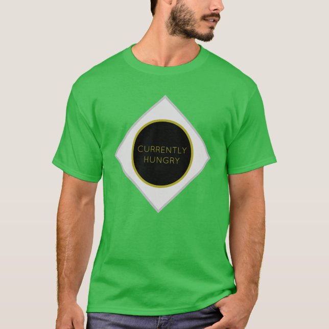 camisa para se você estiver com fome (Frente)
