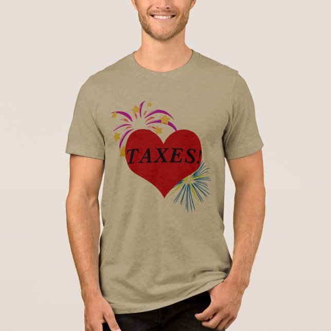 camisa para se você gosta de impostos muito (Frente)