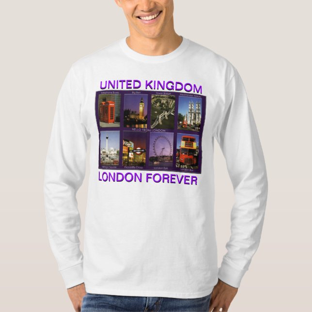 Camisa Para Sempre De Londres Por Mojisola A Gbada (Frente)