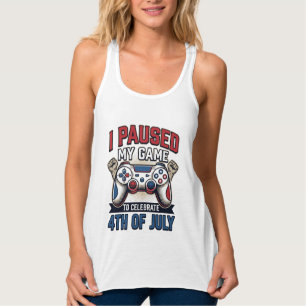 Camisa Patriota Gamer 4 de Julho Vetor Vintage_1