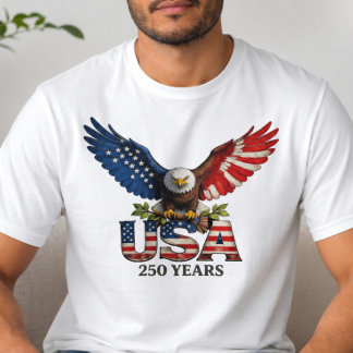 Camisa Patriótica 250 Anos EUA