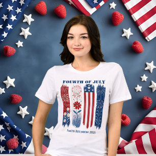 Camisa Patriótica, Bandeira Americana, Reunião