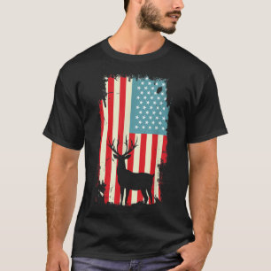 Camisa Patriótica De Caçador De Veados Americano P
