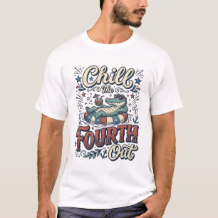 Camisa Patriótica de Jacaré Esfrie o Quarto Des
