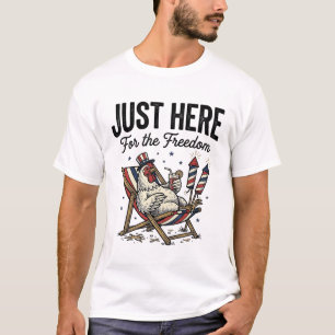 Camisa Patriótica Vintage Galo da Liberdade Divert
