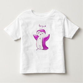 Camisa Pengu Happy Penguin(BrightPink) para crianç