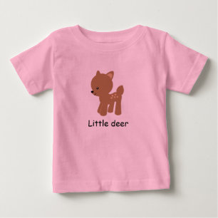 Camisa pequena do bebê dos cervos