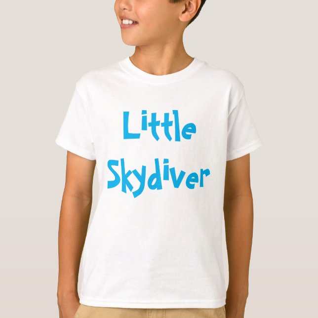 Camisa pequena do Skydiver (Frente)