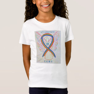 Camisa Personalizada Ângulo de Fita de Consciênc
