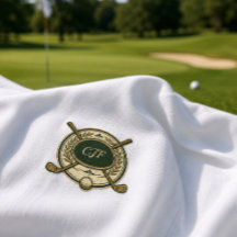 Camisa Personalizada com Brasão de Clube de Golfe