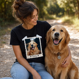 Camisa Personalizada com Foto de Animal de Estimaç