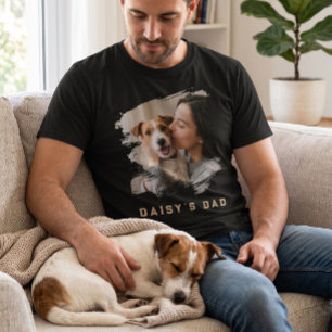 Camisa Personalizada com Foto de Pet, Pai de Cacho