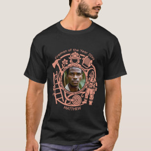 Camisa Personalizada com Foto do Ano do Bombeiro