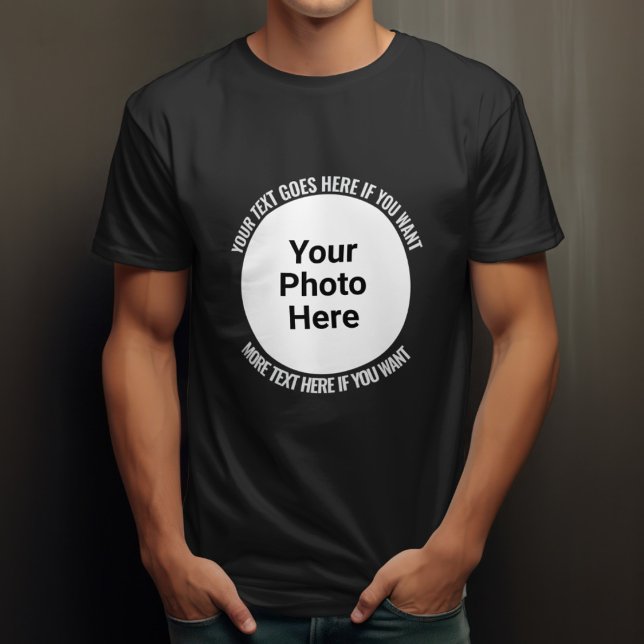 Camisa Personalizada com Imagem e Texto (Criador carregado)