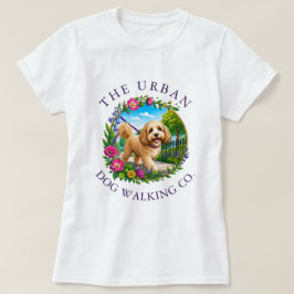 Camisa Personalizada com Logotipo do Cão Cockapoo 