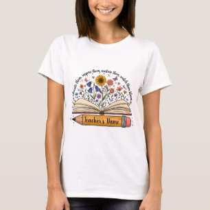 Camisa Personalizada com Nome do Professor Prese