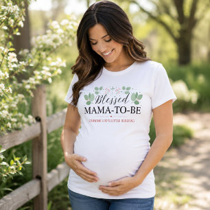 Camisa Personalizada Cristã para Mamãe abençoada
