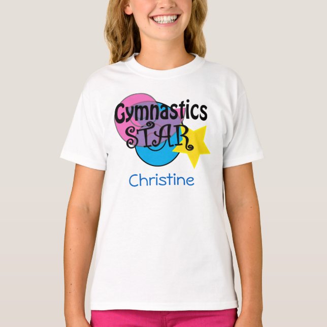 Camisa personalizada da ginástica (Frente)